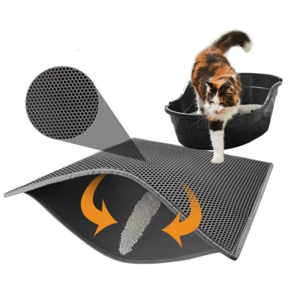 Limpa Patinhas™ - Tapete Higiênico para Gatos
